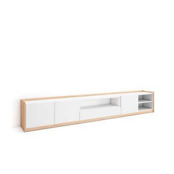 Mueble Tv Fuengirola-02 Con Almacenamiento Funcional Para Salón