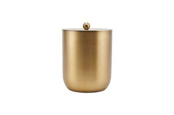 Cubitera de acero inoxidable dorada d12