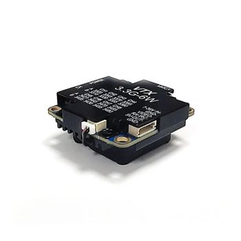 Transmisor de video FPV VTX 3.3GHz 6W 16CH con potencia ajustable de 25-6000mW, transmisor FPV con ventilador y antena M