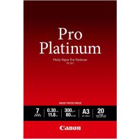 canon pt-101 pro platinum photo paper a3 300gsm 20 sheets