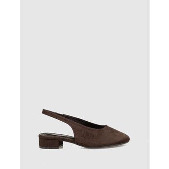 Kamome Trends Mocasines SALÓN DESTALONADO JALIL MARRÓN para mujer