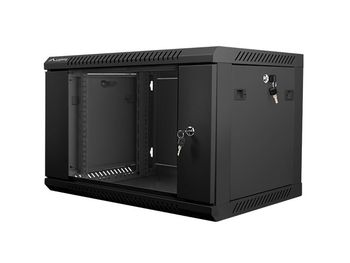 Bastidor de pared Lanberg WF01-6406-10B 6U 60kg IP20 Rieles de rack y gestión de cables