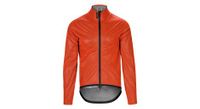chaqueta impermeable assos equipe rs rain targa naranja
