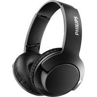 philips bass shb3175bk wireless bluetooth headphones - black black