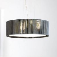 lampara de techo coneli negra 3 luces