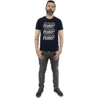 the big bang theory camiseta knock knock para hombre