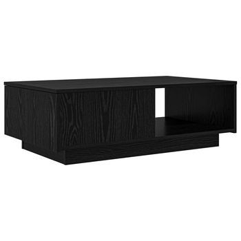 Mesa De Centro 95x55x31 Cm Madera - Negro