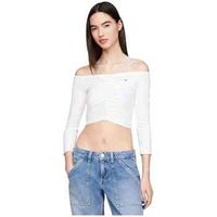 tommy hilfiger camiseta manga larga dw0dw17892ybr para mujer
