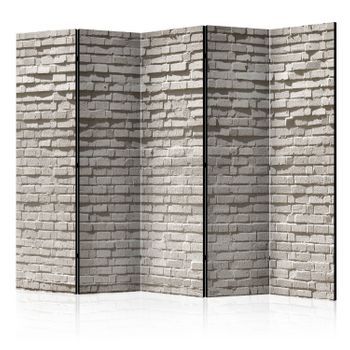 Biombo - Brick Wall: Minimalism Ii (225x172 Cm)