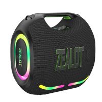 zealot ze01 120w altavoz portatil altavoz bluetooth inalambrico cuatro controladores 24000mah banco de energia modo eq l