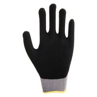 poly coated glove xl 1 pair size 10