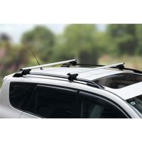 hd alum lock bars for open roof rails 135cm max load 90kgs