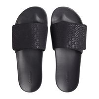 calvin klein chanclas de bano monogram hm0hm01671-0gr