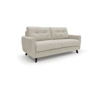 callisto sofa cama convertible de tela suave e impermeable 168 cm mat 120x197 crema