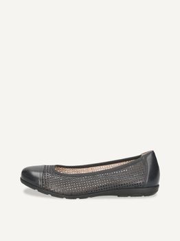 CAPRICE Ballerina, blue, made of Leather, Size 42