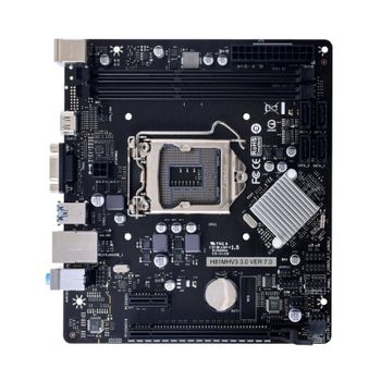 Placa Base Biostar H81MHV3 3.0 H81 LGA 1150 DDR3 Micro ATX Gigabit Ethernet