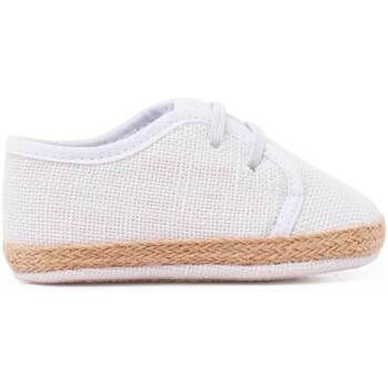Pisamonas Zapatos niña Zapatos Bebé Lino Y Yute Cordón Elástico para niña