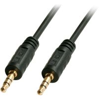 cable de audio lindy 35641 jack 35 mm macho a macho 1 m conector dorado