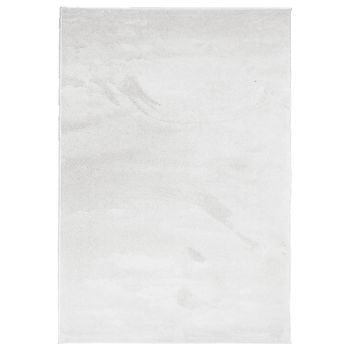 Alfombra De Pelo Corto Oviedo Gris 160x230 Cm Vidaxl