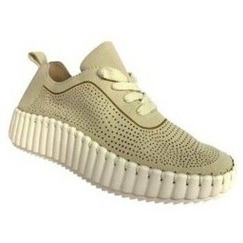 Bienve Mocasines Zapato señora ha-5082 beig para mujer