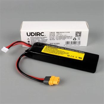 Batería de Lipo UDIRC UDI005 RC 11.1V 2500mAh 27.7Wh con enchufe XT60, Modelo de batería UDI005-37 para barcos y vehícul
