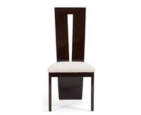 ex-display set of 2 verbier solid wood brown dining chairs
