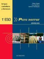 Para narrar, lengua castellana y literatura, 1 ESO