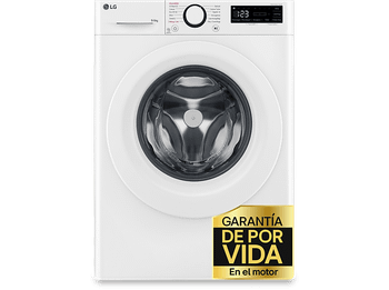 Lavadora secadora - LG F4DR5009A3W, Serie 500, 9kg/6kg, 1400 rpm, 12 programas, Blanco