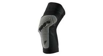Rodilleras 100  ridecamp negro   gris