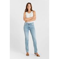 le temps des cerises pantalon pitillo jeans push-up recto tiro alto pulp largo 34 para mujer