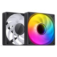 ventilador jonsbo sl-120br 12 cm rgb 1500 rpm hidraulico negroblanco 4 pin