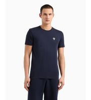 ea7 para hombre 8npt16pjrgz camiseta premium shield marino 3xl casual viscosa manga corta