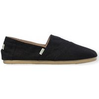 paez alpargatas gum classic m - combi linen black para hombre