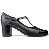 kroc zapatos de tacon 159 negro para mujer
