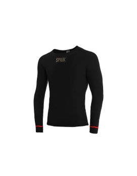 Camiseta de Ciclismo Spiuk M/L Anatomic Hombre Negro