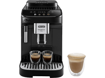 Cafetera superautomática - De'Longhi Magnifica EVO ECAM290.21.B, 1450W, 15bar, Molinillo integrado, Sistema Thermoblock, Vaporizador, Táctil, Negro