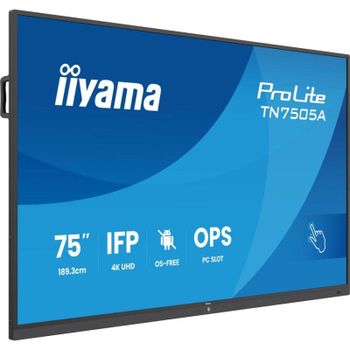 Pantalla interactiva iiyama TN7505A-B1AG 74,5