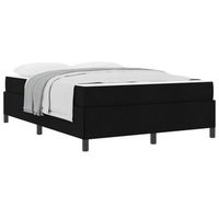 cama tapizada  200 x 160 cm   - negro