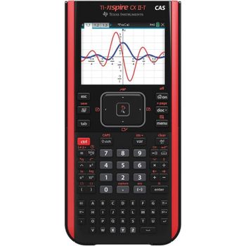 Calculadora gráfica CX II-T CAS Negra, 90MB Flash, RAM 64MB, USB, Pantalla retroiluminada