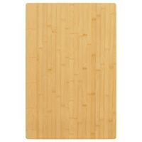 tablero de mesa  tablero escritorio de bambu 60x100x25 cm