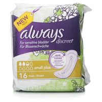 always discreet small plus pads