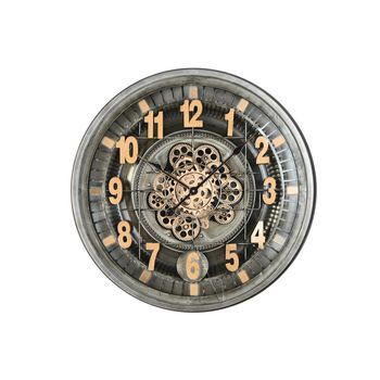 Reloj Pared Hierro 66,5x8,5x66,5 Movimiento