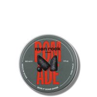 men rock pomade - high hold medium shine 30ml