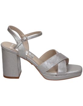 Sandalias De Tacón Para Mujer D'angela Ddn28286 Dorado 40