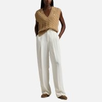 polo ralph lauren sleeveless wool-blend jumper - s