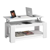 mesa centro elevable arboleas funcional y moderna para salon