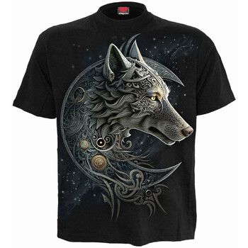 Spiral Camiseta Celtic Wolf para mujer