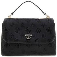 guess bolso de mano tisha top handle flap para mujer