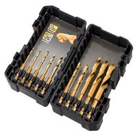 dewalt dt50050-qz - juego de 10 brocas impact torsion titanium