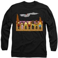 star trek camiseta manga larga the next generation trexel para mujer
